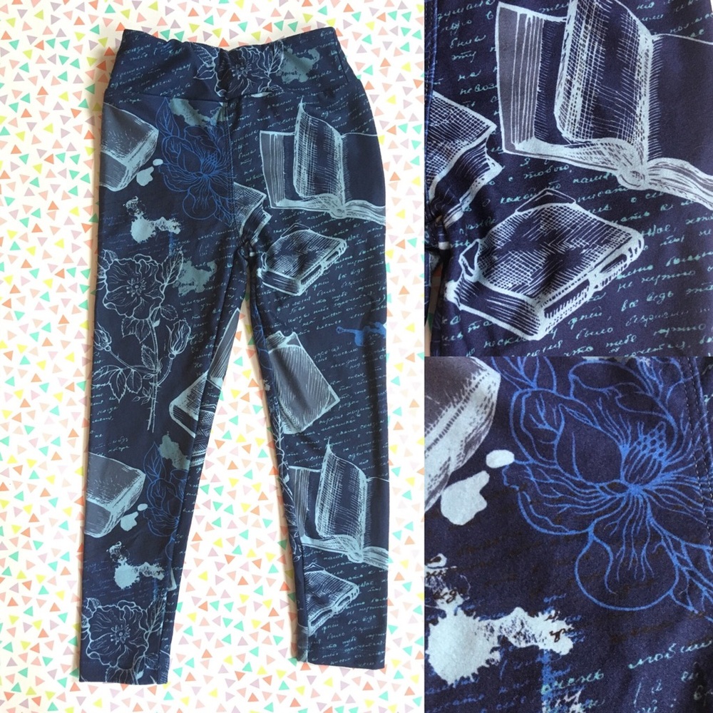 S/M Charlie’s Project Book leggings